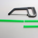 ダイソー　ファミリーソー（100円のこぎり）で給水パイプを切る